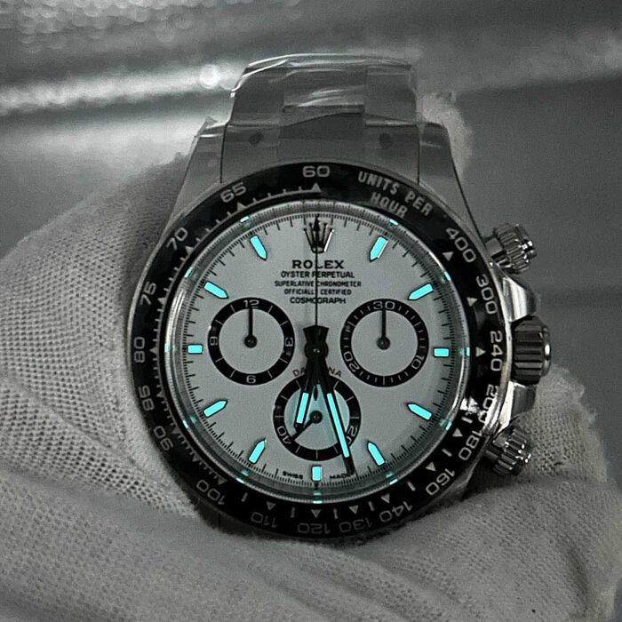 ロレックス デイトナコピー126500LN-0001 Cal.4131ムーブメントclean工場 - 画像 (3)