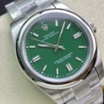 オイスターパーペチュアル124300コピーグリーンAsianムーブメント