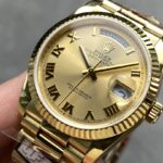 ロレックスコピーデイデイト228238-0006 Swiss 2836-2 ムーブメント