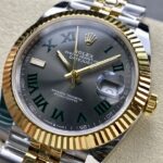 ロレックス偽物 デイトジャスト m126333 0020 グレー 41mm