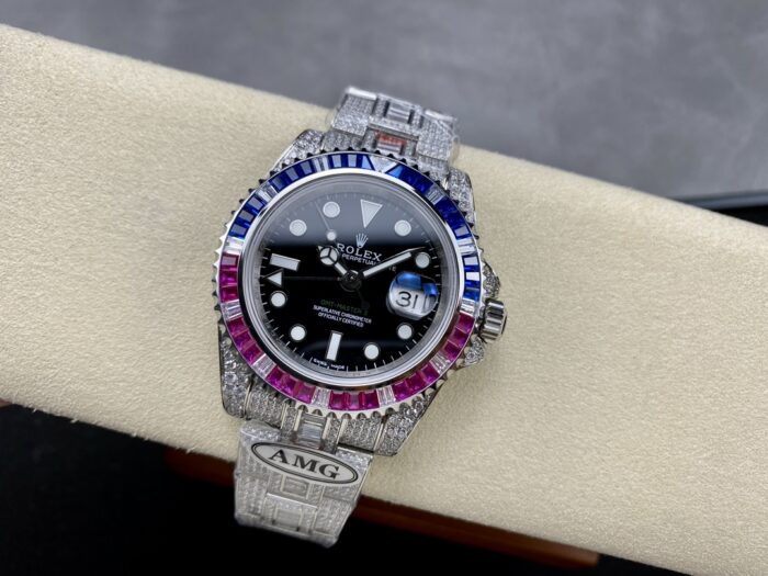 ロレックスGMTマスターIIコピー126710BLRO ETA2836-2ムーブメント - 画像 (3)