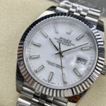 ロレックス デイトジャストコピー M126334 0010 41mm ホワイト文字盤