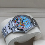 ロレックスコピーオイスターパーペチュアル 124300-0008ブルー - 画像 (4)