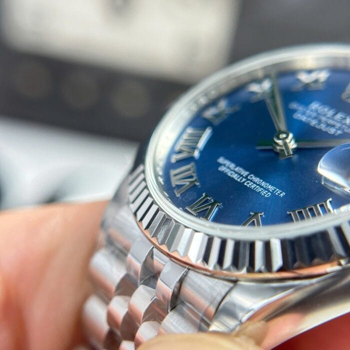 ロレックス デイトジャストコピー31 278274 ブルー ローマ Cal.2236 ムーブメントTHB工場 - 画像 (8)