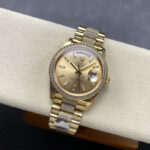 ロレックスコピーデイデイト 36 128348rbr-0081 cal.3255ムーブメント - 画像 (4)