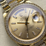 ロレックスコピーデイデイト 36 128348rbr-0081 cal.3255ムーブメント - 画像 (2)