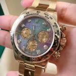 ロレックスデイトナコピー 8Pダイヤ 116508NG Cal.4130ムーブメント - 画像 (4)