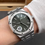 オーデマ・ピゲ コピー ロイヤルオーク 15510ST グリーン文字盤高品質コピー腕時計