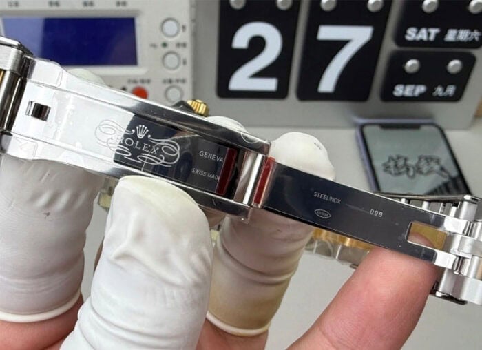 ロレックスサブマリーナー デイト126613lbコピー 18K砲金 加重版185g - 画像 (10)